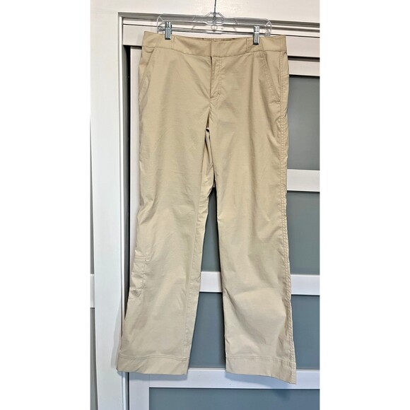 Athleta Pants - Athleta Pants 12T chino khaki lightweight ladies trouser EUC